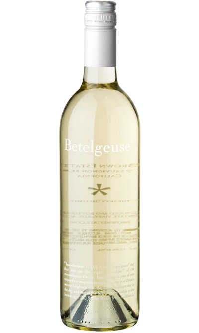 Bottle of 2020 Betelgeuse Sauv Blanc Retail : $28 