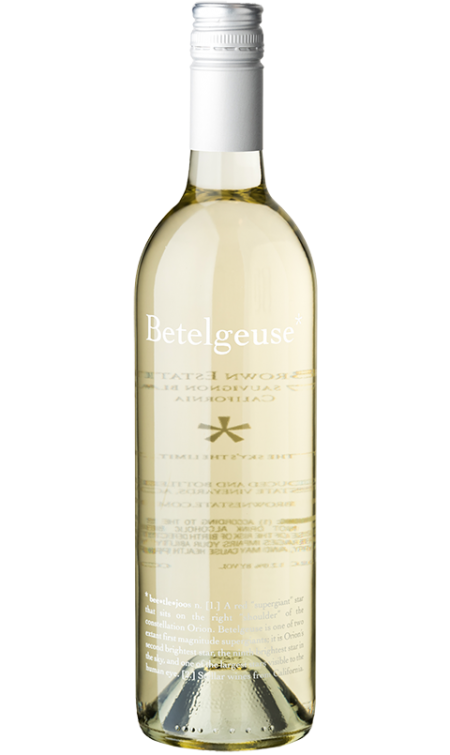 2020 Betelgeuse Sauvignon Blanc bottle shot